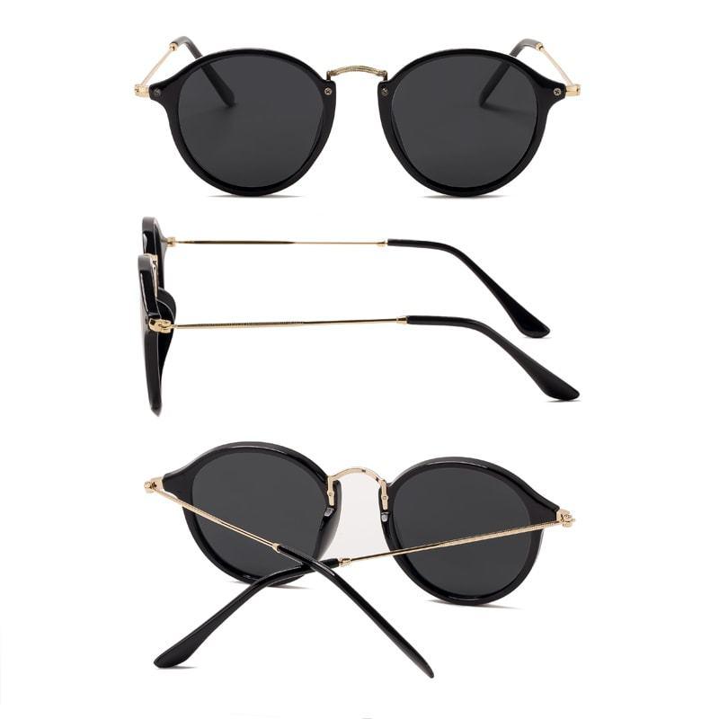 Round Metal Sunglasses Sunglasses For Men And Women - Shopylife