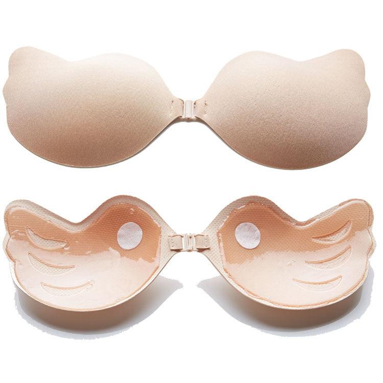 Strapless Black Breast Pad Push Up One-piece Invisible Bra Breathable Safety For Wedding Dress - Shopylife