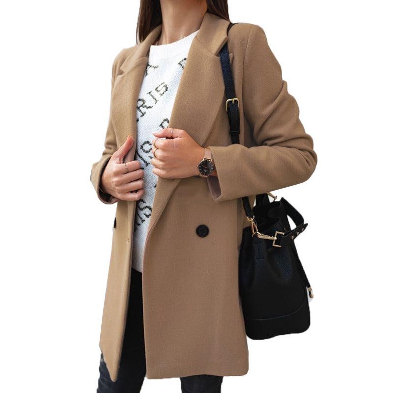 Woolen Women's Coat.