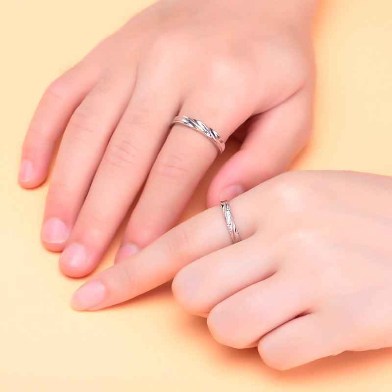 Eternal Shine Zircon Band Rings Collection – Elegant Sparkling Stackable Jewelry for Women