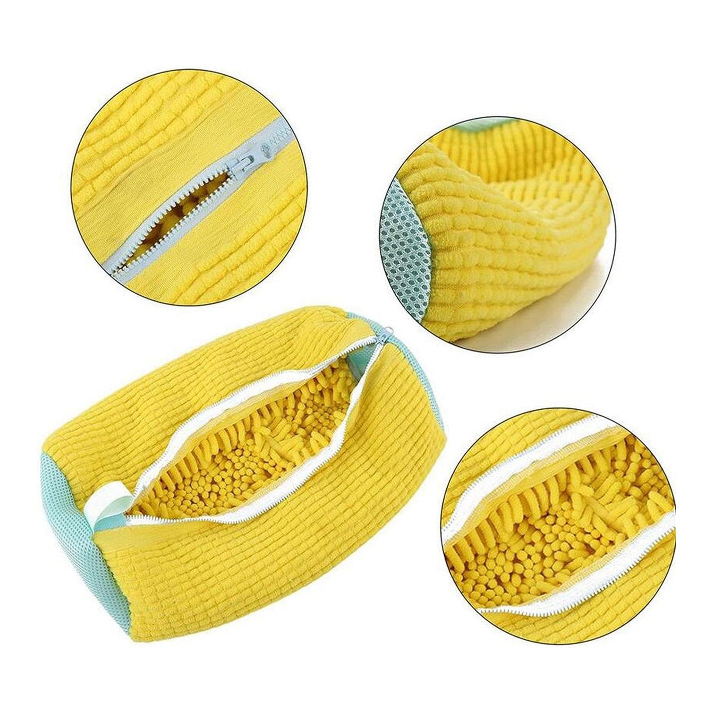 Shoes Laundry Bag Shoe Wash Bag For Washing Machine Reusable Zipper Shoe Washing Bag Sneaker Tennis Shoe Cleaner Kit Remove Dirt ShopyRight