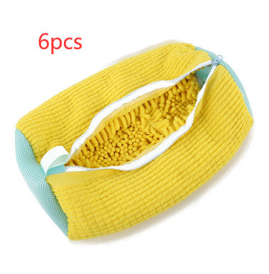 Shoes Laundry Bag Shoe Wash Bag For Washing Machine Reusable Zipper Shoe Washing Bag Sneaker Tennis Shoe Cleaner Kit Remove Dirt ShopyRight