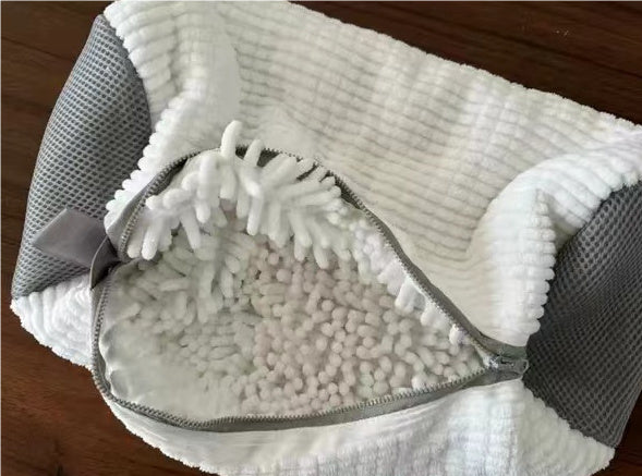 Shoes Laundry Bag Shoe Wash Bag For Washing Machine Reusable Zipper Shoe Washing Bag Sneaker Tennis Shoe Cleaner Kit Remove Dirt ShopyRight