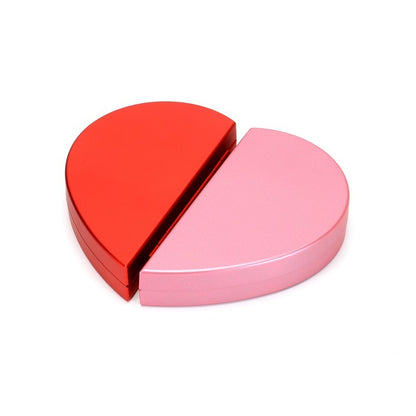 Heart-shaped Rose Rotating Ring Box Shopylife