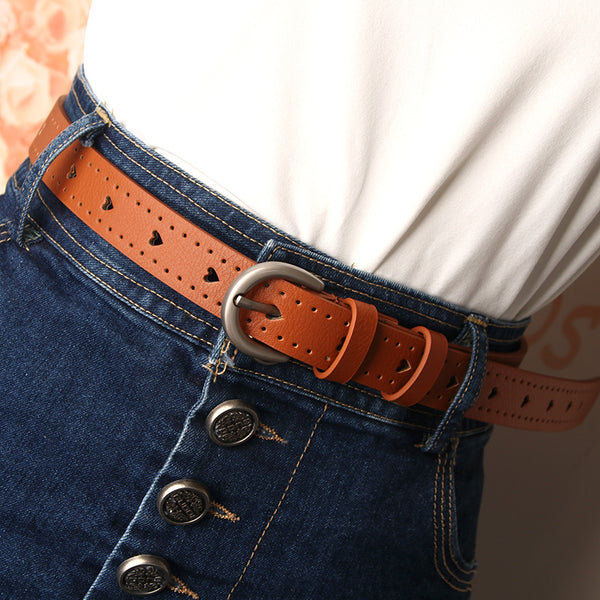 Trendy Women's Belt Fashion Pin Buckle Simple and Versatile Women's Personality