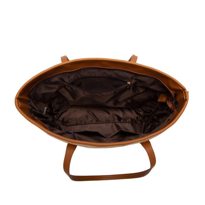 Cross-border women's bag 2024 new women's bag European and American fashion beach bag straw bag simple shoulder bag cross-border one