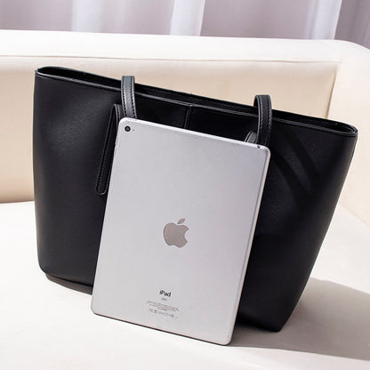 Amazon hot women's bag 2024 new European and American fashion spliced handbag shoulder bag simple one piece dropship