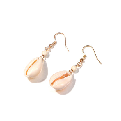 European and American cross-border jewelry Amazon hot sale shell earring earrings women's fashion trend temperament earrings