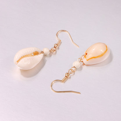 European and American cross-border jewelry Amazon hot sale shell earring earrings women's fashion trend temperament earrings