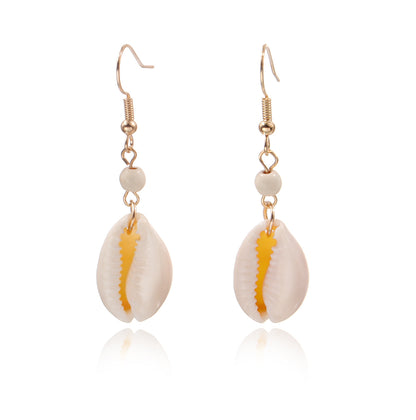 European and American cross-border jewelry Amazon hot sale shell earring earrings women's fashion trend temperament earrings