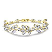 White plated 18K gold