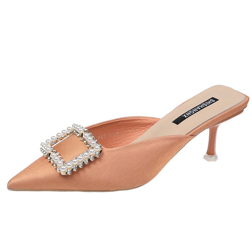 Aurora Satin™ Graceful Satin High Heel Pumps for Women, Elegant Evening & Wedding Shoes