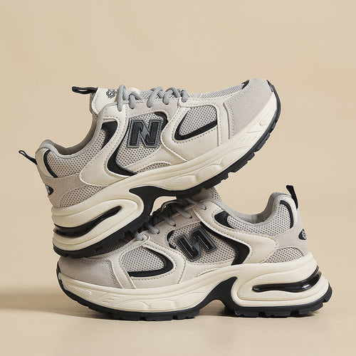 Ténis Ascend Max Premium em Pele para Homem e Mulher – Calçado Casual Confortável para o Dia a Dia