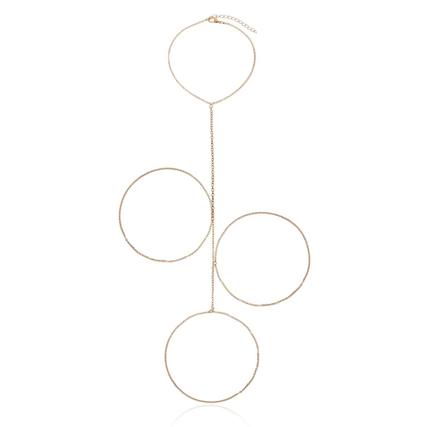 Cross-border European and American Tassel Bracelet Arm Chain Personality Jewelry Sexy Multi-layer Tassel Arm Chain Bracelet