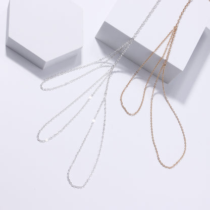 Cross-border European and American Tassel Bracelet Arm Chain Personality Jewelry Sexy Multi-layer Tassel Arm Chain Bracelet