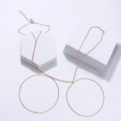 Cross-border European and American Tassel Bracelet Arm Chain Personality Jewelry Sexy Multi-layer Tassel Arm Chain Bracelet