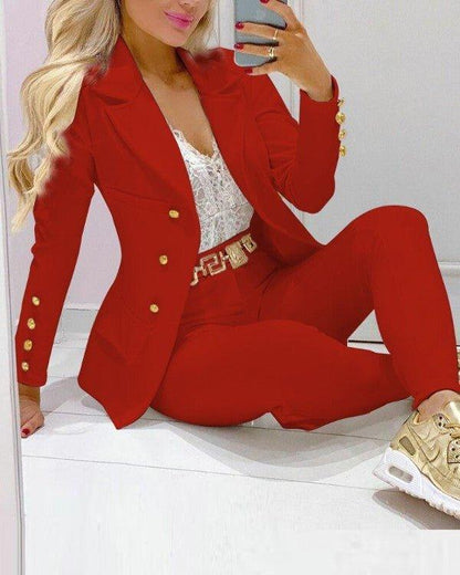 Chic Square Blazer - Shopylife -   