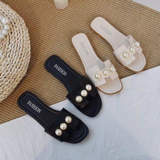 Fashion Ins Tide Flat Heel Beach Sandals - Shopylife -   
