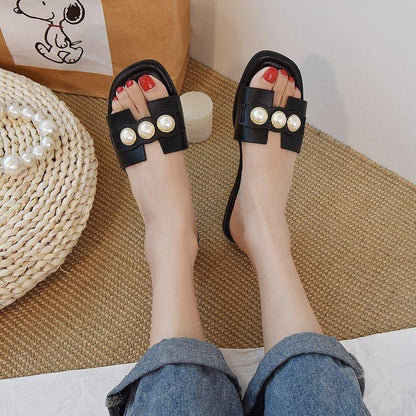 Fashion Ins Tide Flat Heel Beach Sandals - Shopylife -   