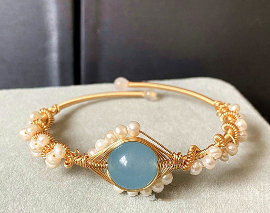 Gold Reptile Eye Bracelet - Shopylife -   