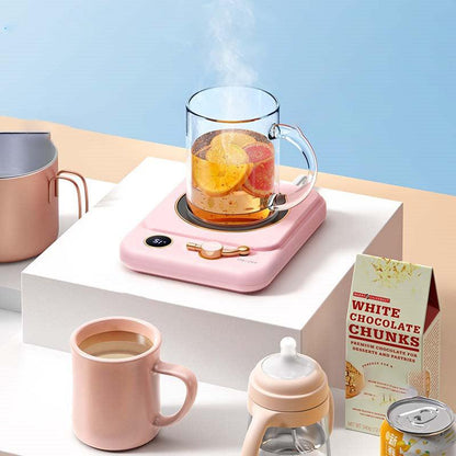 Milk Heating Insulation Base Desktop Digital Display Warming Pad - Shopylife -   