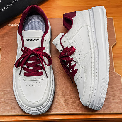 2026 Spring New Men's White Shoes, Men's Shoes, Youth Casual Shoes, Versatile Men's Sneakers, Classic Trendy Men's Shoes