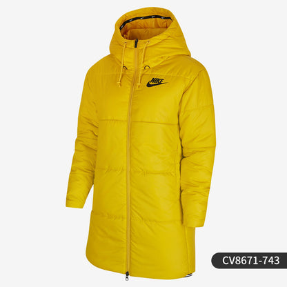 Nike Official Genuine Women's Comfort Hooded Woven Zipper Casual Sportswear Padded Suit CV8671-010