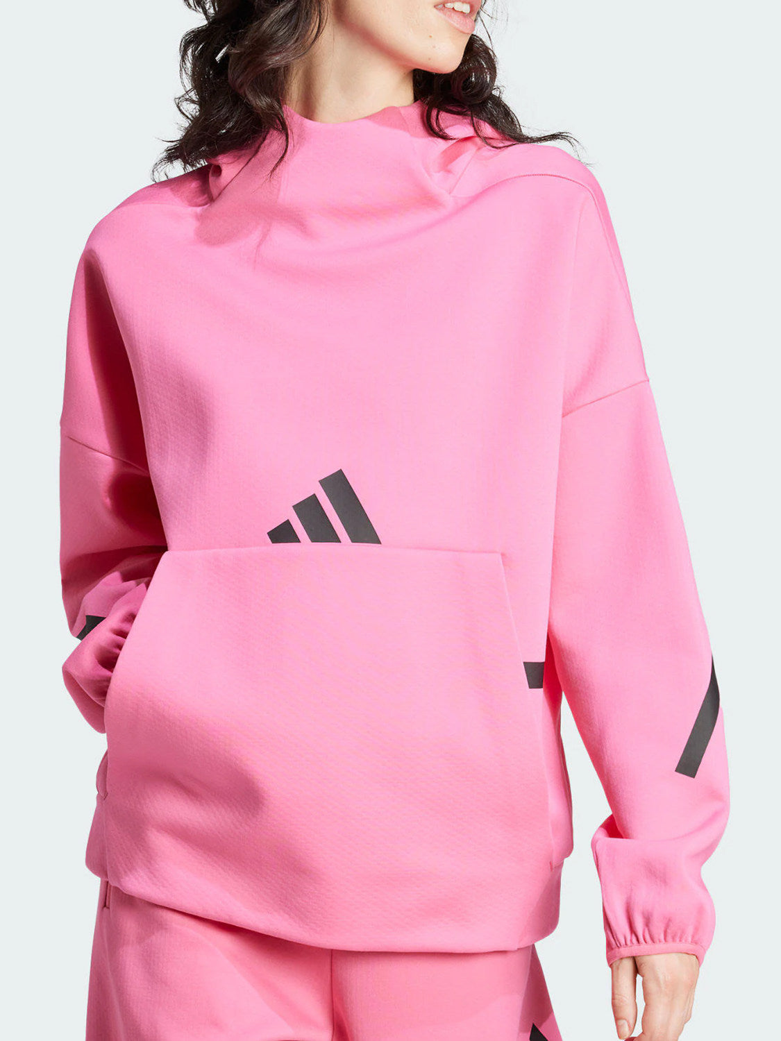 Adidas Official Authentic W Z N E OH HD Women's Lightweight Thermal Sweatshirt JD6409