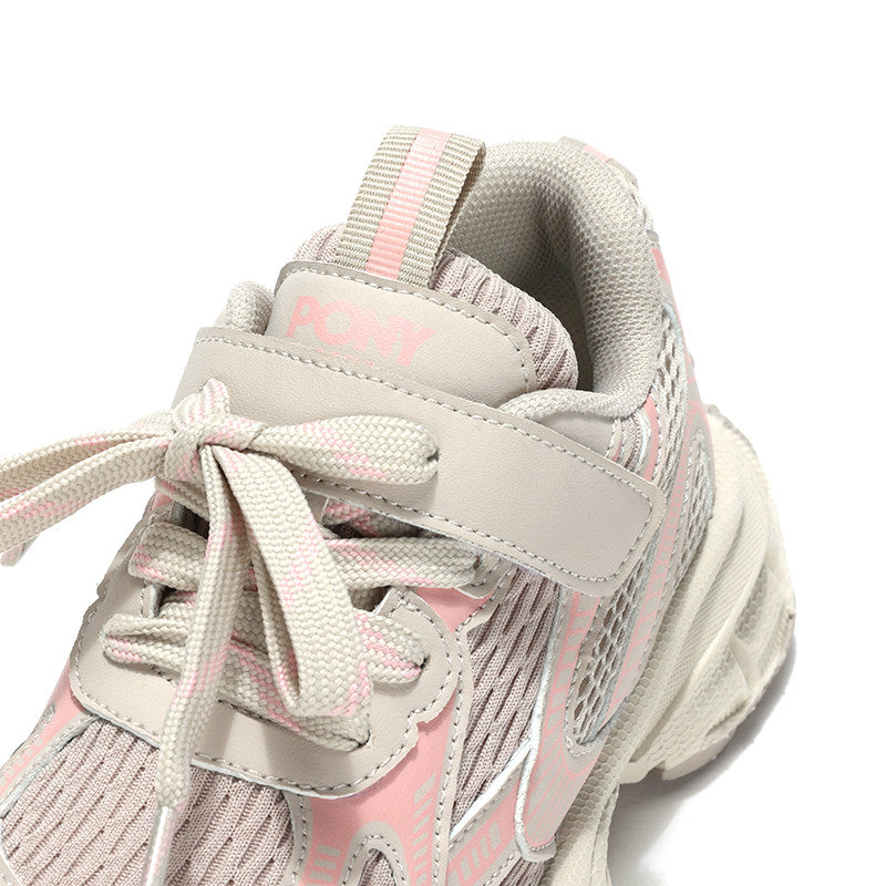 Pony Pony Big Boys Low-top Mesh Breathable Sports Jogging Retro Casual Shoes 241K1MD14PK