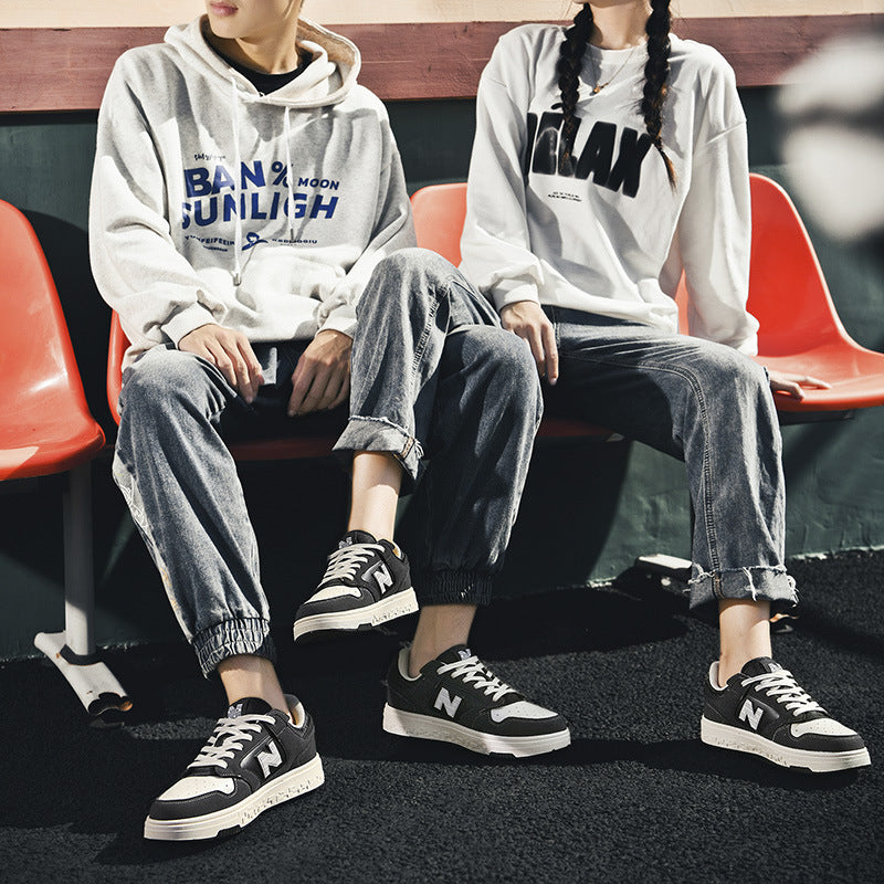 Primavera e outono New Balance Cool Run Putian Sapatos Masculinos n Casual Board Shoes Versáteis Sapatos Brancos Tênis Masculino Atacado