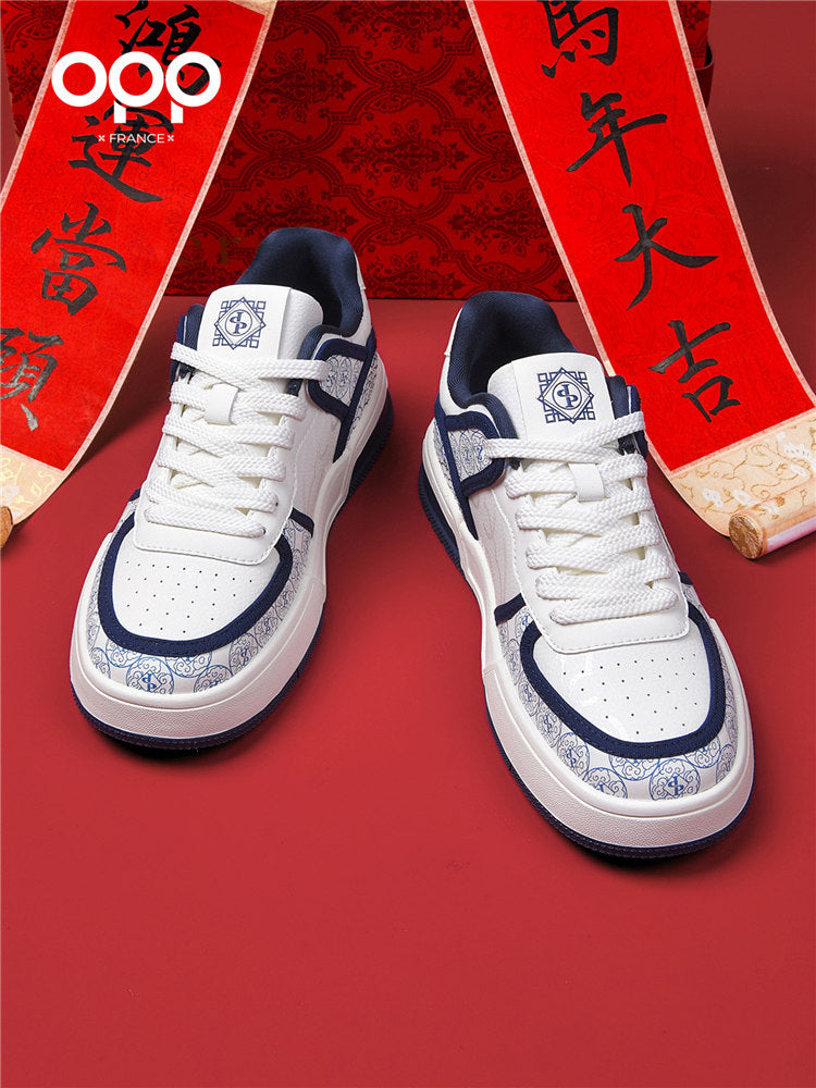 OPP Men's Shoes 2026 Spring New Popular Original Design Versatile Casual Sports Low-Top Lightweight Board Shoes