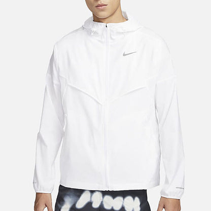 NIKE Men's Woven Casual Sports Comfortable Breathable Loose Sunscreen Jacket Jacket FB7541-464