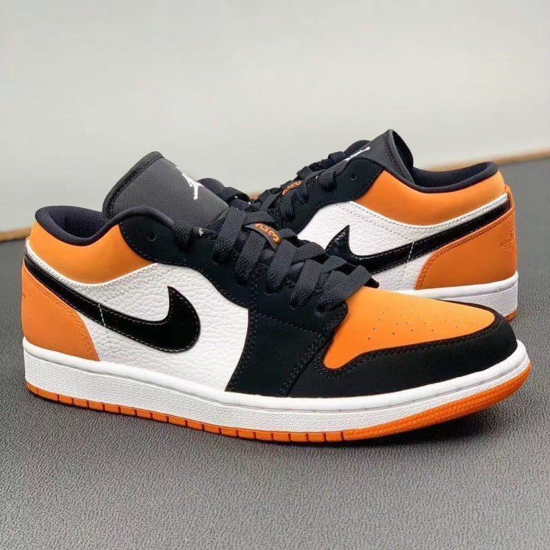 Novo Pure Raw Soot Low Top Basketball Shoes Casal Versátil Retro Casual Shoes Tênis Masculino