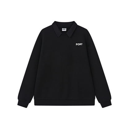 PONY1972 Fall/Winter New Lightweight and Comfortable Athleisure Long Sleeve POLO 243U2CP50