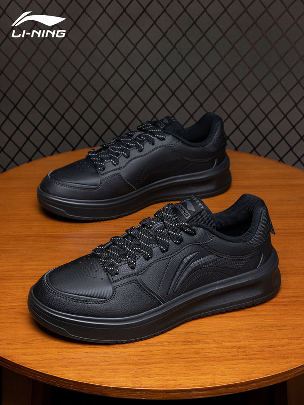 Li-Ning men's sneakers, 2026 summer new Lantern Festival business casual shoes, black sneakers, suit white sneakers