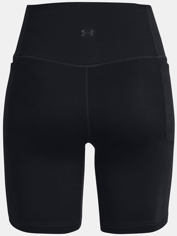 Under Armour UA Fall Winter Meridian Women's 7 Inch Bicycle Training Sport Soft Shorts 1382521-001