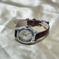 Coffee Belt with Silver Frame White Side (Belt)