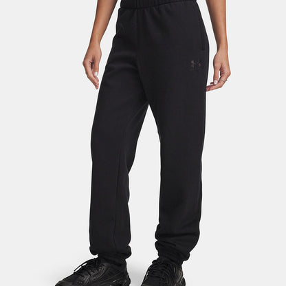 Under Armour sweatpants women's autumn and winter new loose casual corset knitted black trousers 6003676-004