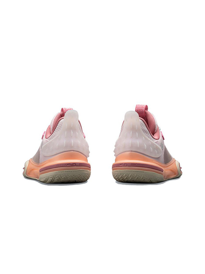 LiNing Li Ning Men's Year of the Rabbit City 11 light rose pink low-top sports basketball shoes ABAT005-7-5