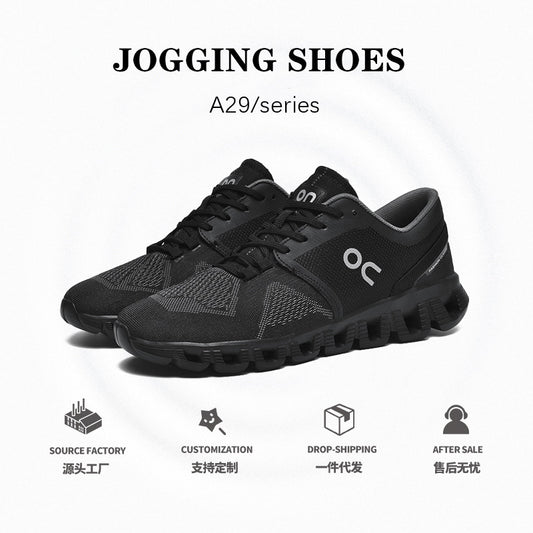 Sapatos masculinos de marca moderna de nicho, tênis de corrida almofadados de moda, sapatos esportivos da moda, tênis de casal versáteis casuais, atacado feminino