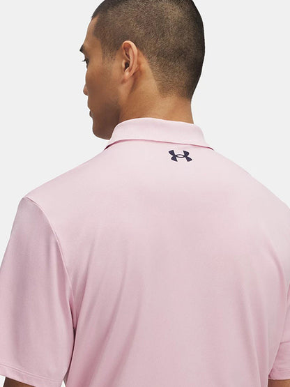 Under Armour UA Spring Summer 2025 Men's Recreational Sports Golf Lapel Short Sleeve POLO Shirt 1377374-647