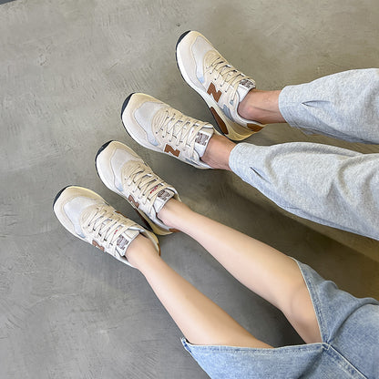 Fábrica de vendas diretas tênis personalizados sapatos masculinos clássico explosivo cor combinando primavera e outono New Balance cool running jogging shoes atacado