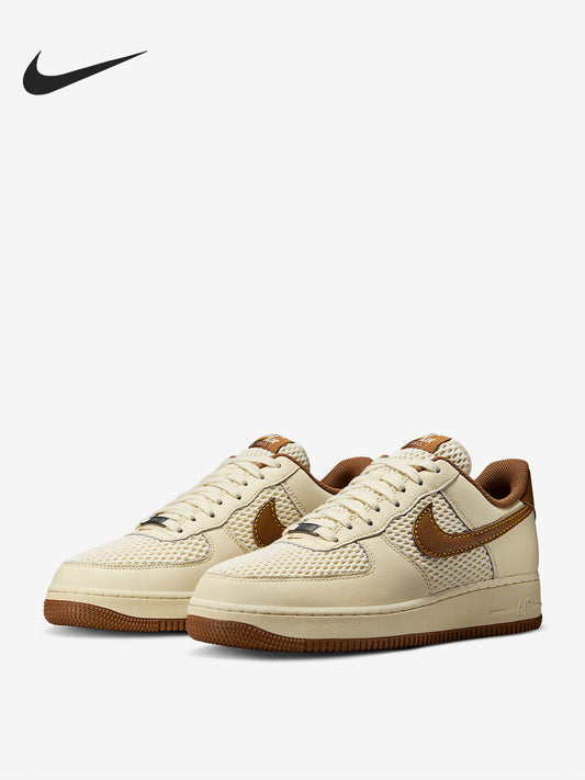 Nike Official Genuine Air Force 1 Men's Classic Sports Mesh Shoes IB7719-113