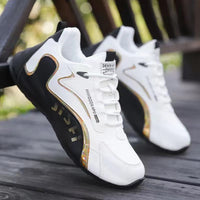 A008 White and Black [Leather]