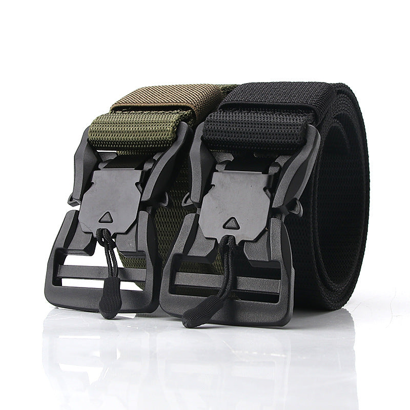Factory Direct Outdoor Buckle Tactical Belt Men's Casual Belt Fashionable Casual Multifunctional Nylon Belt