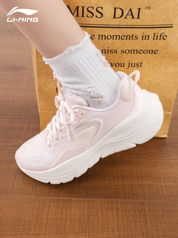 Li-Ning Running Shoes Women's Lingyue 2026 New Lightweight Casual Shoes Official Genuine Low-Top Lightweight Sports Shoes