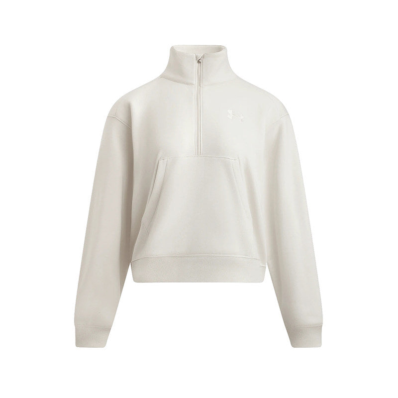 UA Under Armour Fall/Winter Icon Vida Women's Half Zip Athleisure Sweatshirt Pullover 6010108-110