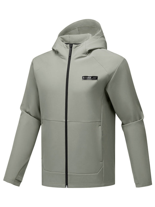 Casaco desportivo com fecho Skechers Twilight Rain 3.0, modelo outono 2025, versátil e confortável (P425M075-01DR)