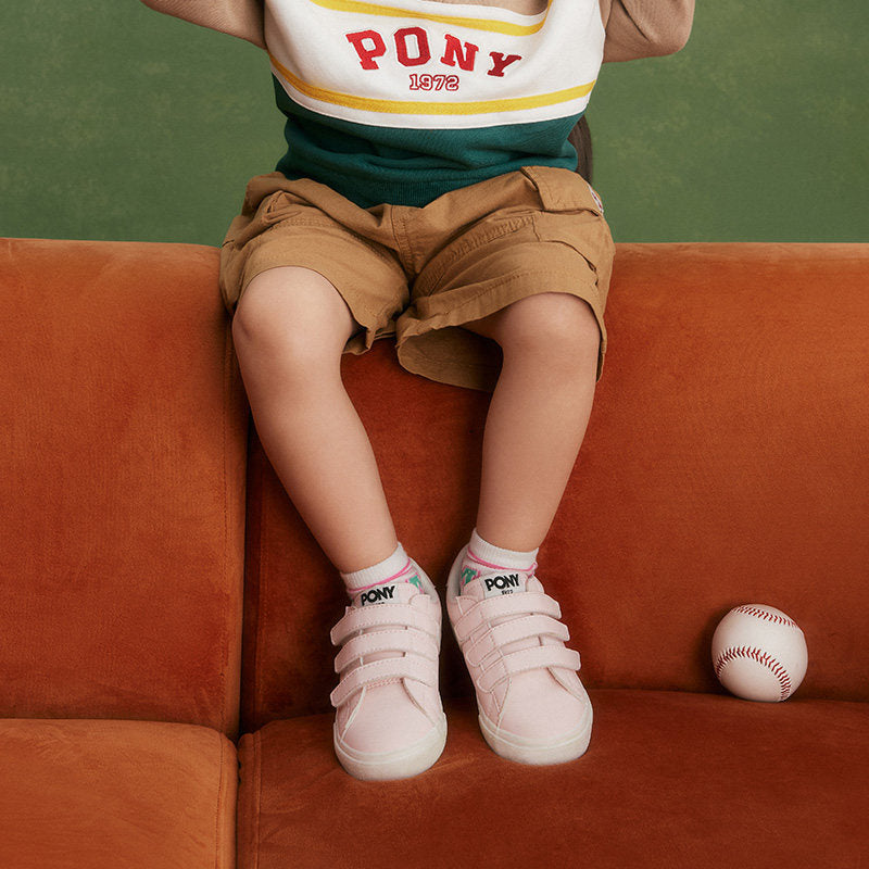 PONY boys and girls shoes spring new cushioning light comfortable casual sneakers 234K1TS51PK