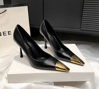 Matte leather black 8cm